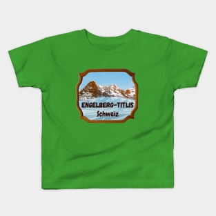 Engelberg-Titlis, Switzerland Kids T-Shirt